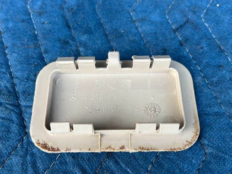 1996-2003 Mercedes W210 E320 Negative Battery Terminal Cover Trim OEM #4676EM