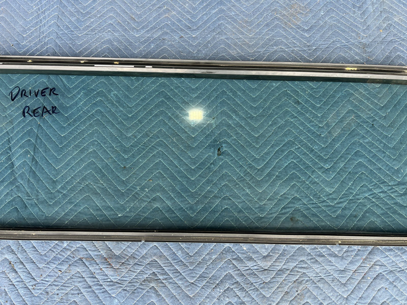1986-1993 Volvo 240 245 Wagon Driver Left Rear Window w/ Gasket OEM #4138EM