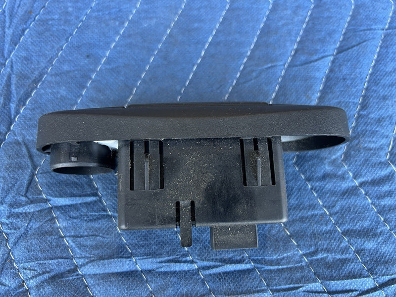 1998-2003 Jaguar XJR XJ8 Trunk Release Button & Trim Black GNC6880AA OEM #4586E
