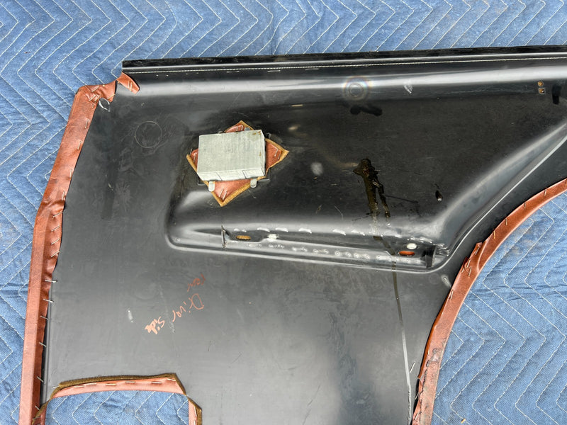 1967-1974 Volvo 140 142 Coupe Rear Right Left Door Card Trim Brown OEM #4849EM