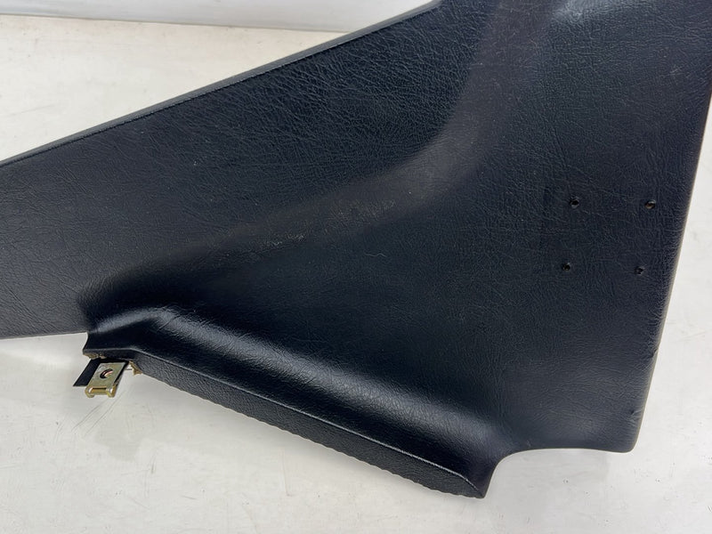 1990-1992 Volvo 740 745 940 Right Left Center Console Trim Black Pair OE #5866EM