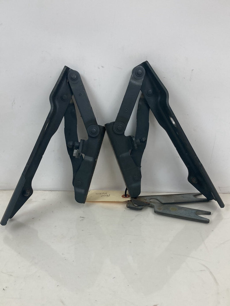 2003-2007 BMW 545i E60 Hood Hinge Pair 7008727 7008728 OEM #4952M