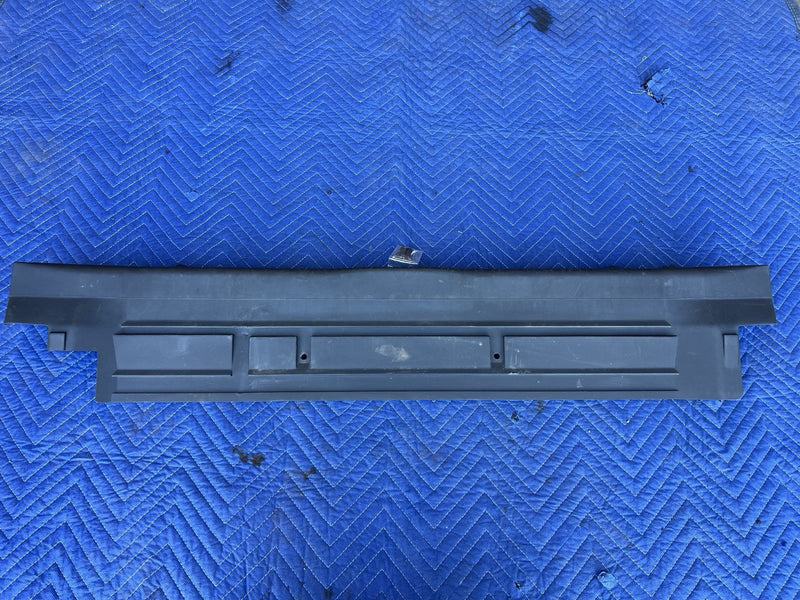 1998-2003 Jaguar XJR XJ8 X308 Rear Trunk Scuff Panel Deck Black Trim OEM #4653E