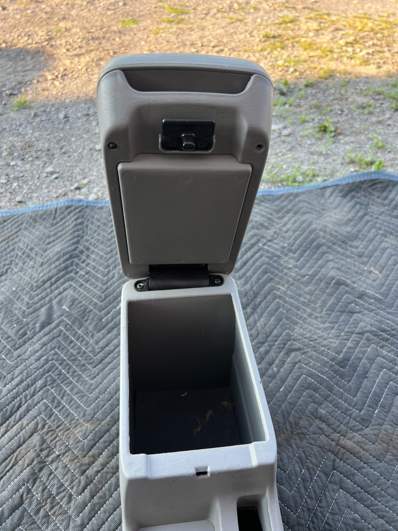 2003-2008 Toyota Corolla Center Console Storage Arm Rest Gray OEM #3364EM