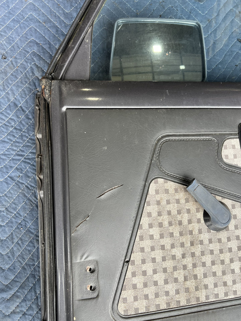 1985-1988 Suzuki Samurai Front Passenger Right Door Assembly Gray OEM #6728EM