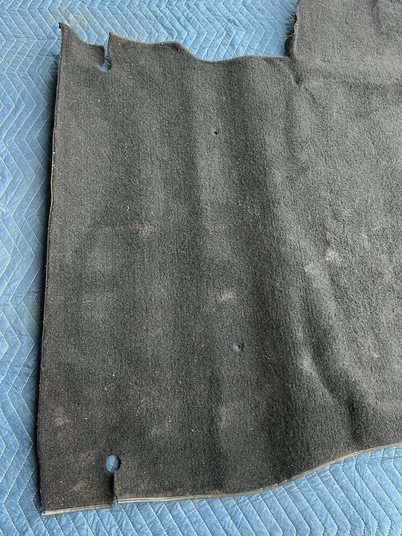 1975-1980 Volvo 244 240 *Sedan Only* Trunk Rear Carpet Black OEM #5406EM