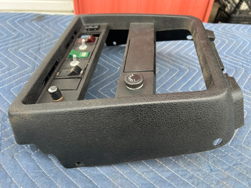 1967-1974 Volvo 140 142 Coupe Dash Center Console Trim Switch Panel OEM #4853EM