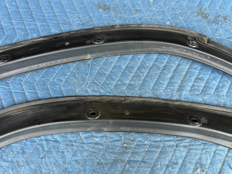 2000-2003 Mercedes W210 E320 Wagon Only Rear Hatch Trunk Trim Pair OEM #4706EM