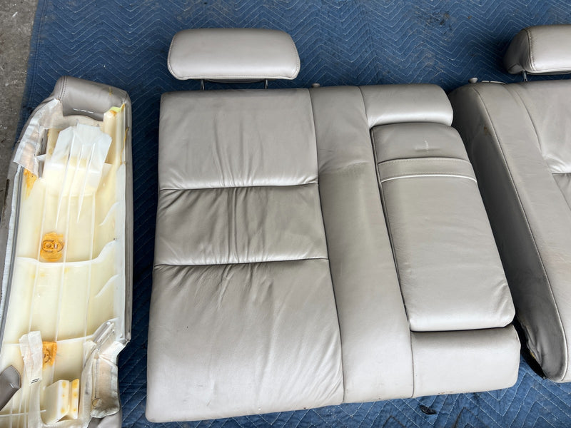 2002-2006 Toyota Camry Complete Rear Seat Assembly Beige Leather OEM #5007EM