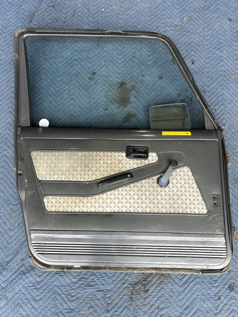 1985-1988 Suzuki Samurai Front Driver Left Door Assembly Gray OEM #6729EM