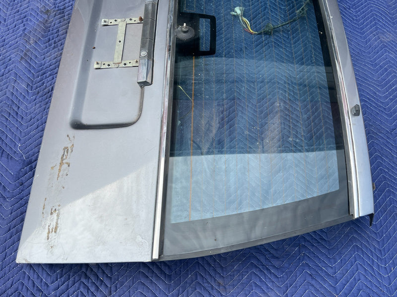 1990-1995 Volvo 940 740 Silver Gray Rear Hatch Door Panel Assembly OEM #2605EM
