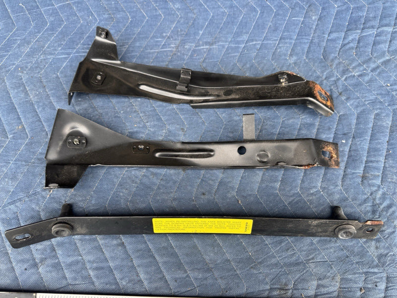 1986-1993 Volvo 240 244 245 Center Console Radio Lower Dash Brackets OEM #4908E