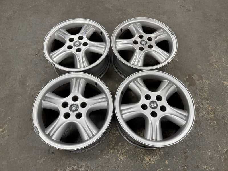 1998-2003 Jaguar XJR XJ8 X308 Set Of 4 Penta 18âx8â Wheel MNC6118AA OEM #4802E