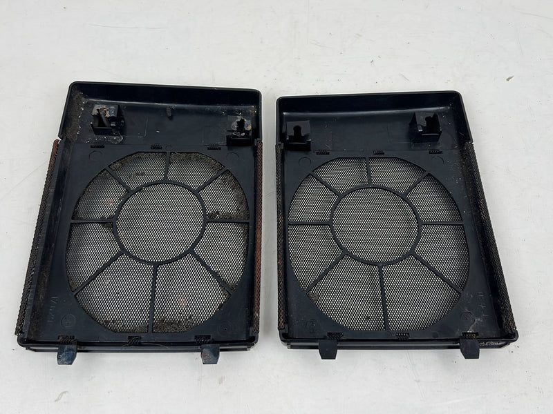 1990-1992 Volvo 740 745 940 Front LH RH Speaker Grille Trim Pair OEM #5856EM