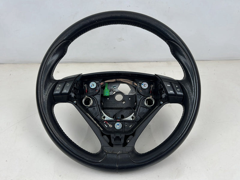 2004-2007 Volvo S60R V70R Steering Wheel Black Leather 08666887 OEM #5782EM
