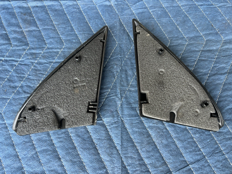 1993-1997 Volvo 850 850R Door Side View Mirror Corner Trim Pair L & R OEM #4450E
