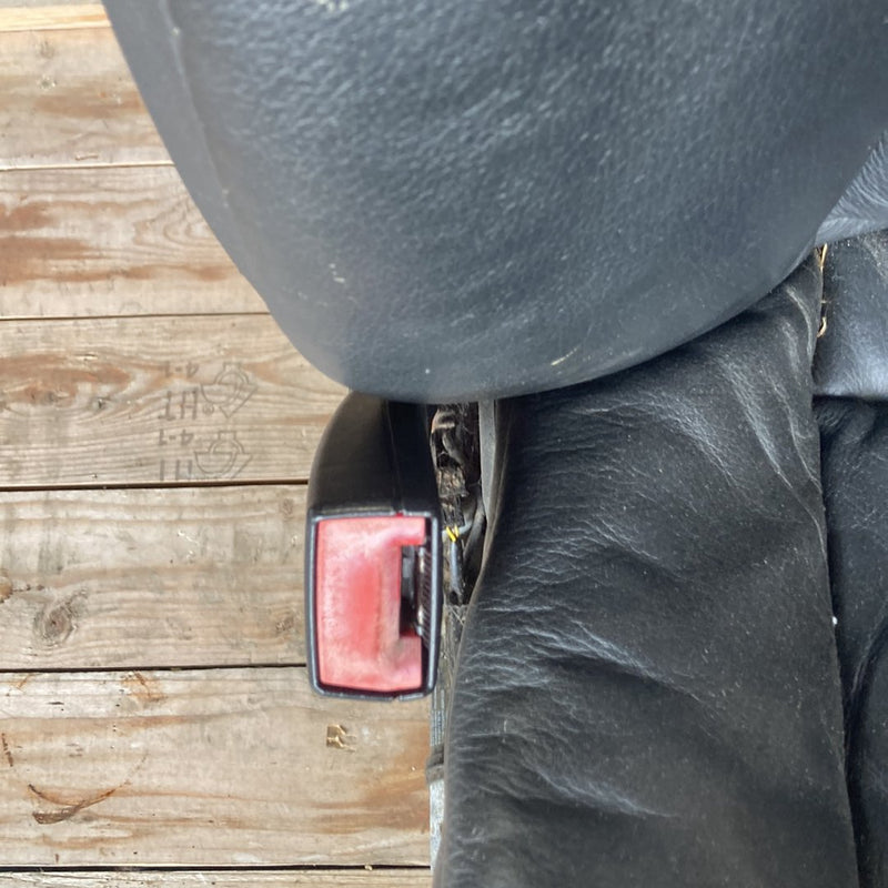 2003-2007 BMW 545i E60 Seat Front Left Driver Black Leather OEM #4980M