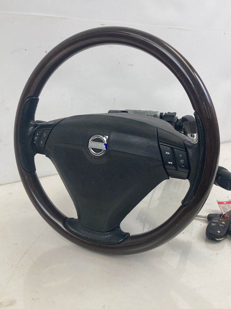 2003-2006 Volvo XC90 Steering Column Wheel, Ignition, Stalks w/ Key OEM #4866M