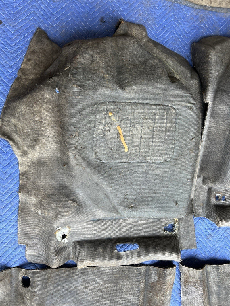 1993-1997 Volvo 850 850R Charcoal Molded Floor Carpet Set Wagon Only OEM #4426E