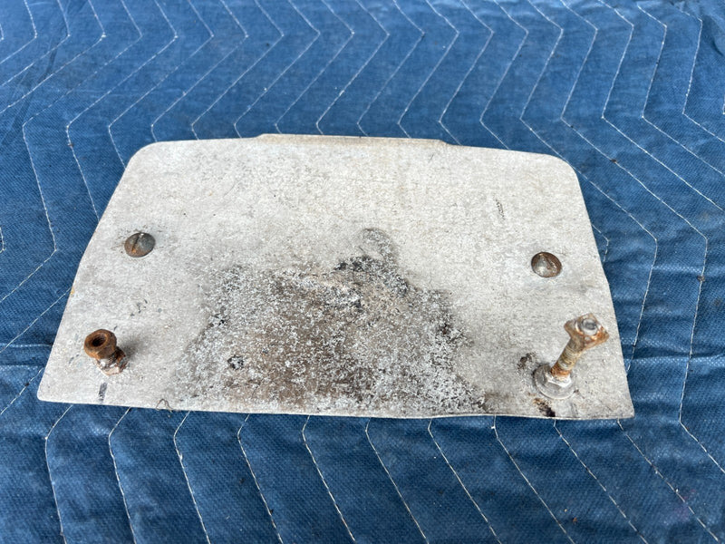 1989-1995 Volvo 740 940 Sedan Rear License Plate Holder Mount Bracket OE #3768EM