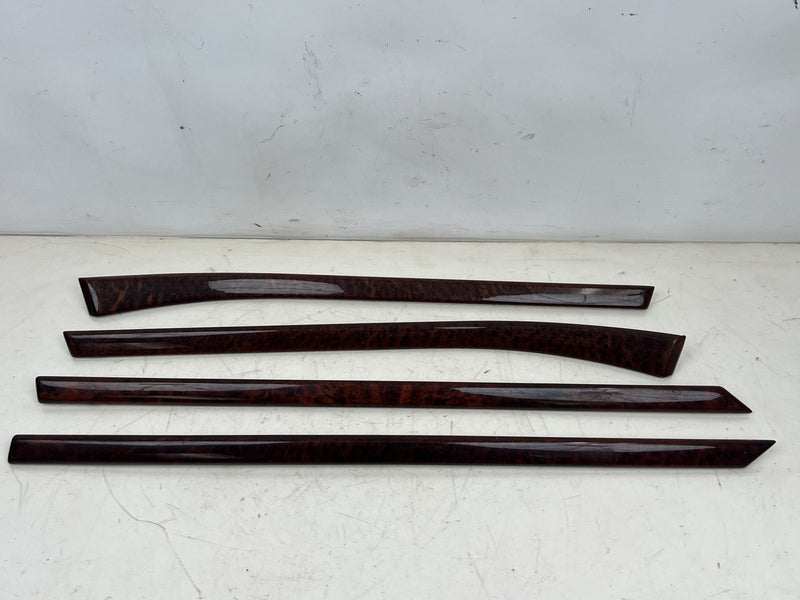 1997-2003 BMW E39 525i 528i 530i Set Of 4 Door Trim Interior Wood Verona #550M