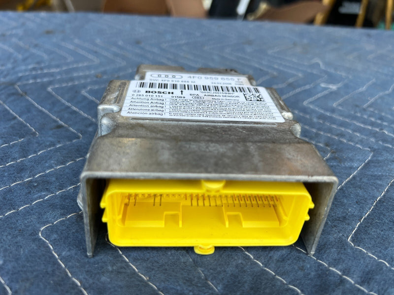 2005-2011 Audi A6 Impact Sensor Control Unit Module 4F0 959 655 F OEM #21ZJ