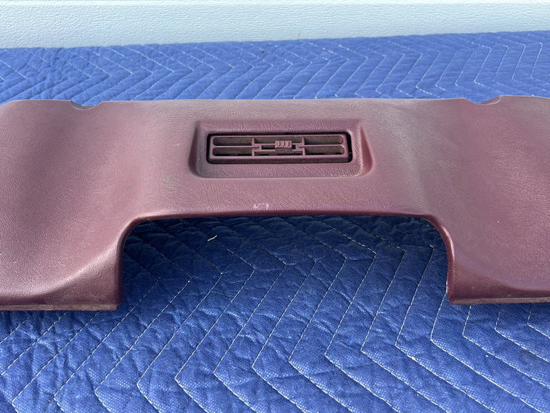 1995-1999 Chevy Silverado GMC Driver Knee Bolster Kick Trim Maroon OEM #5512EM