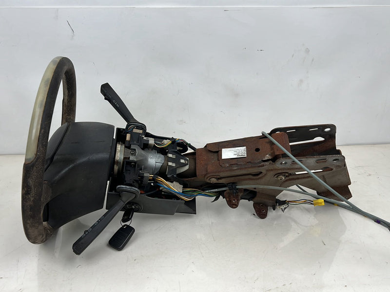 1998-2000 Volvo V70 Steering Wheel Column w/ Ignition, Key & Stalks OEM #6055EM
