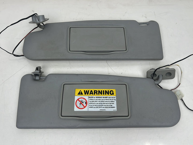 1998-2000 Volvo V70 S70 Left Right Sun Visor Shade Pair OEM