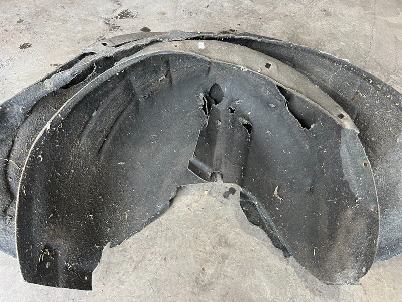 2005-2011 Audi A6 Sedan Front Rear LH RH Cloth Wheel Well Liner Set OEM #3546EM