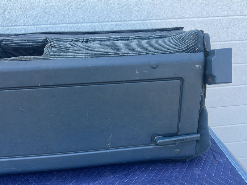 1988-1994 Chevrolet Silverado Ext Cab Rear Bench Seat Two-Tone Blue OEM #5532EM