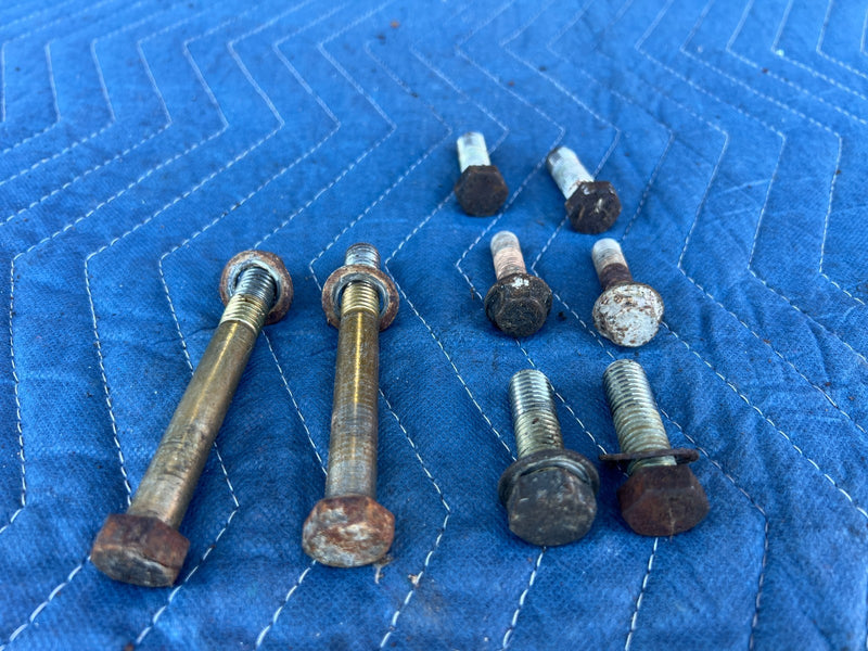 1986-1993 Volvo 240 244 Sedan Bell Housing Mounting Bolt Hardware OEM #4258EM