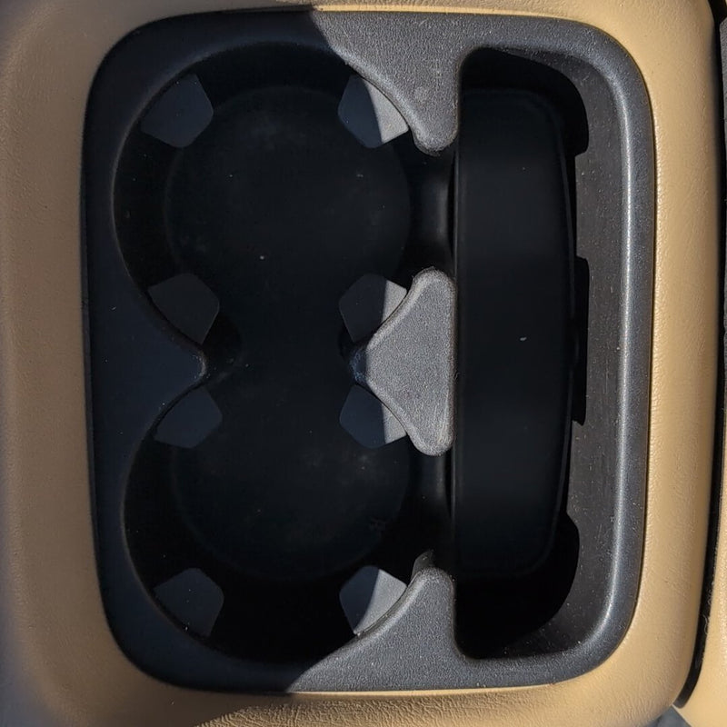 1999-2002 Chevrolet Silverado Center Console Assembly Tan Lid Mounts 15037198