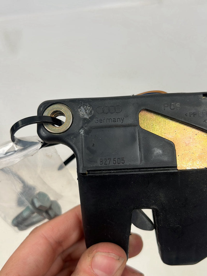 1996-2003 Audi S8 D2 A8 Rear Trunk Latch Catch Plate 4D0827505 OEM #6459EM