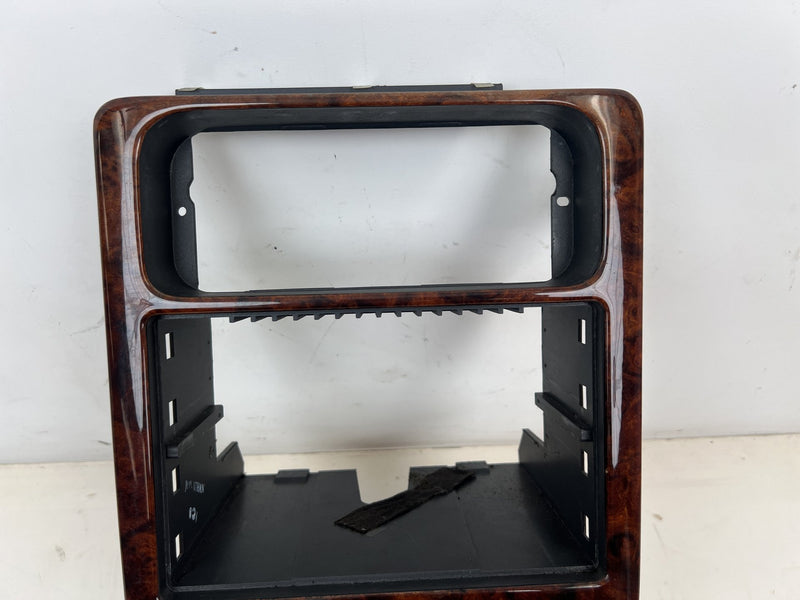 1998-2000 Volvo S70 V70 XC Dash Center Radio Surround Trim Wood Grain OE #6838EM