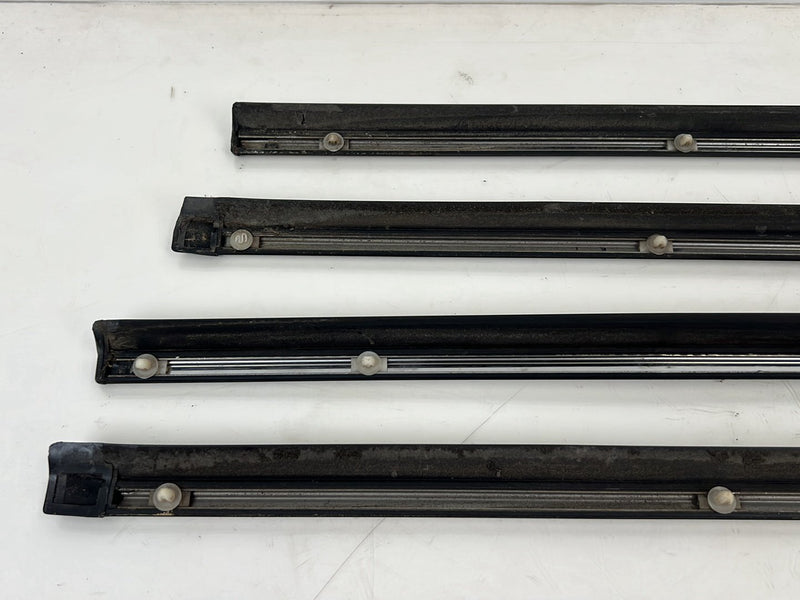 1986-1993 Volvo 240 244 Door Belt Line Trim Set of 4 OEM #5576EM