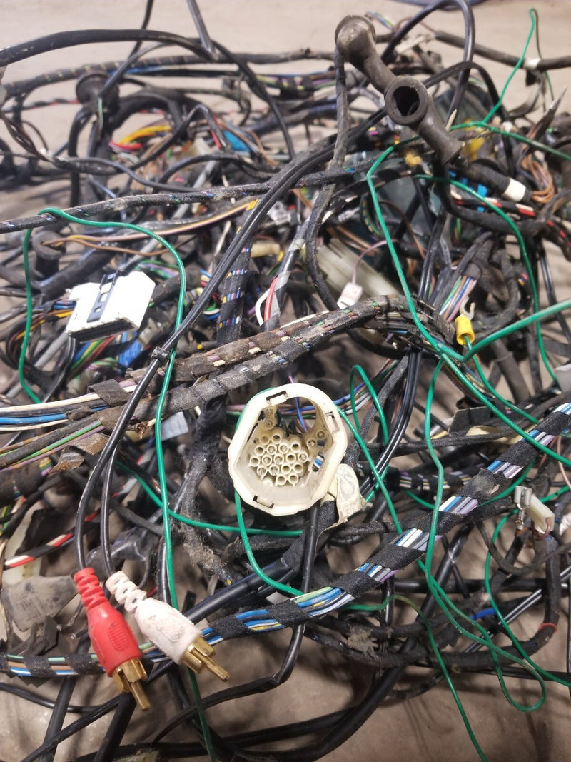 1984-1987 BMW E30 318i 325i Interior & Engine Wiring Wire Harness OEM #E