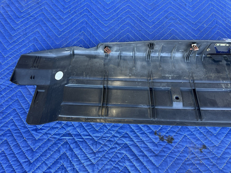 1998-2003 Jaguar XJR XJ8 X308 Rear Trunk Scuff Panel Deck Black Trim OEM #4653E