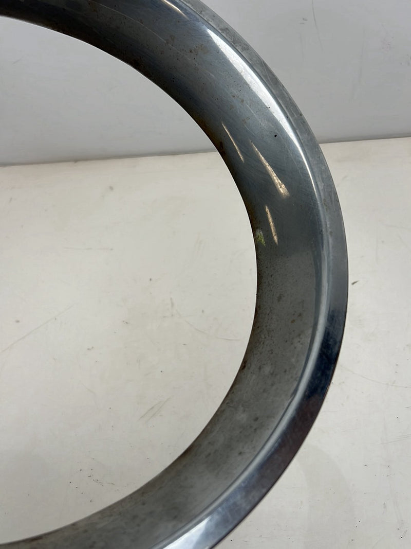 1975-1980 Volvo 244 240 14” Steel Wheel Trim Ring Chrome OEM #5401EM