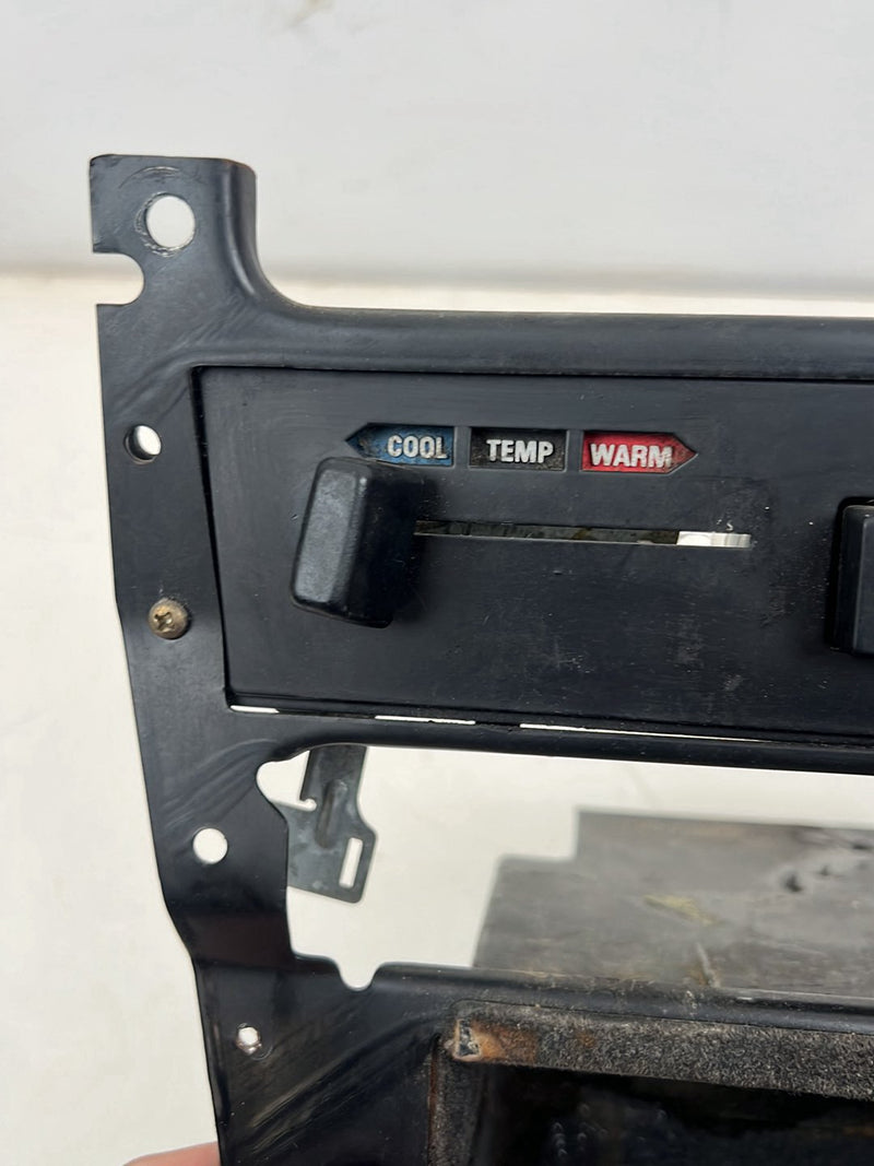 1975-1980 Volvo 244 240 Dash Center Radio A/C Heat Climate Surround Trim OEM