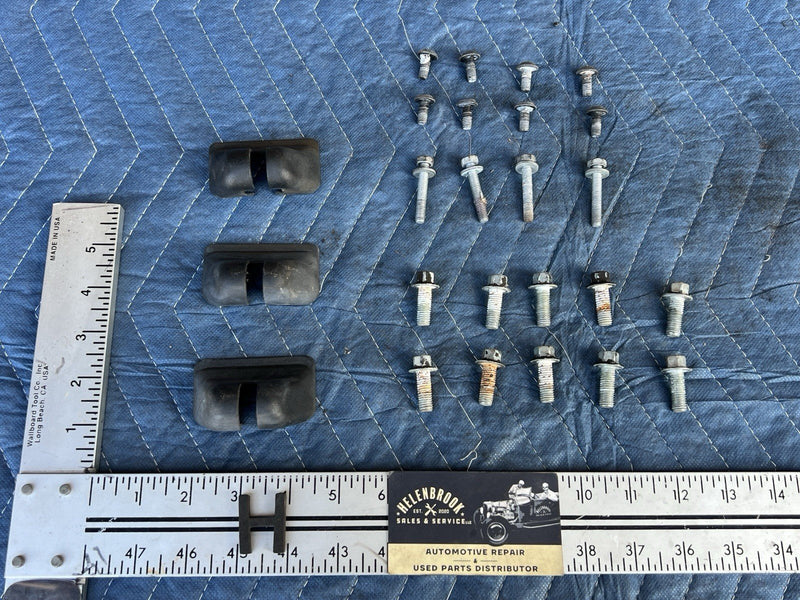 1998-2003 Jaguar XJR XJ8 X308 Door Hinge Bolt Set Hardware OEM #4722E