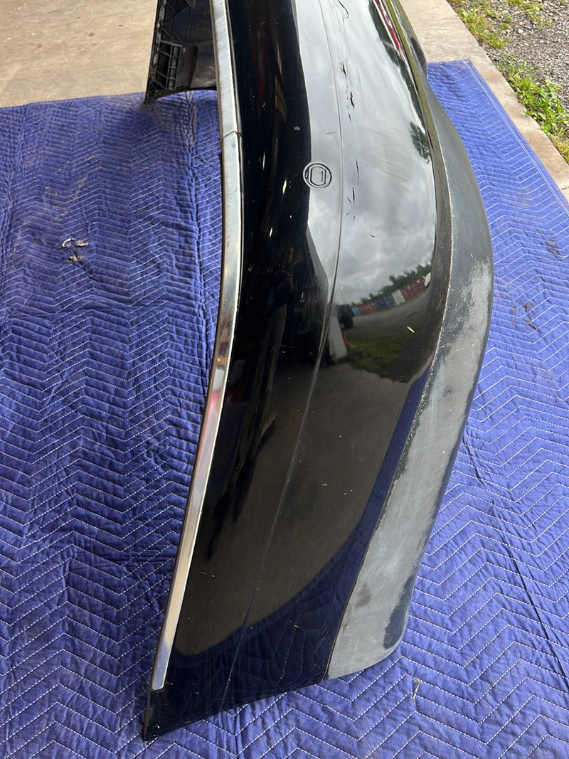 1996-2003 Audi S8 D2 A8 Rear Bumper Cover Panel Assembly Black OEM #6532EM