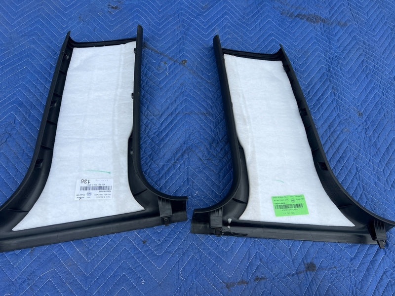 2005-2011 Audi A6 Right & Left Lower B Pillar Trim Pair 4F0867240C OEM #3410EM