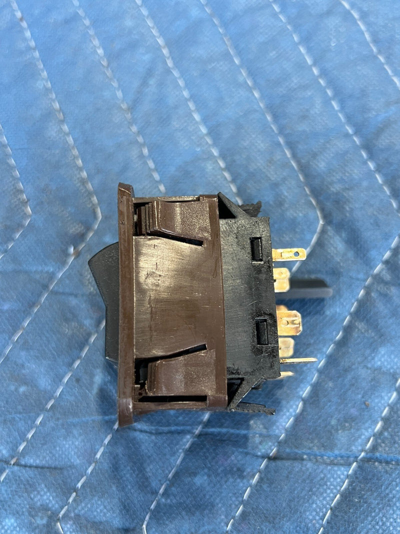 1983-1985 Porsche 944 Dash Hazard Light Defrost Button Switch Panel OEM #2429EM