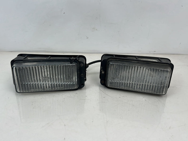 1983-1985 Porsche 944 Front Right + Left Fog Light Lamp Pair OEM #5671EM