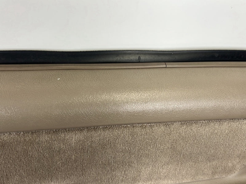 1995-1998 Chevrolet GMC C/K Left & Right Door Card Trim Panel Pair Tan OEM