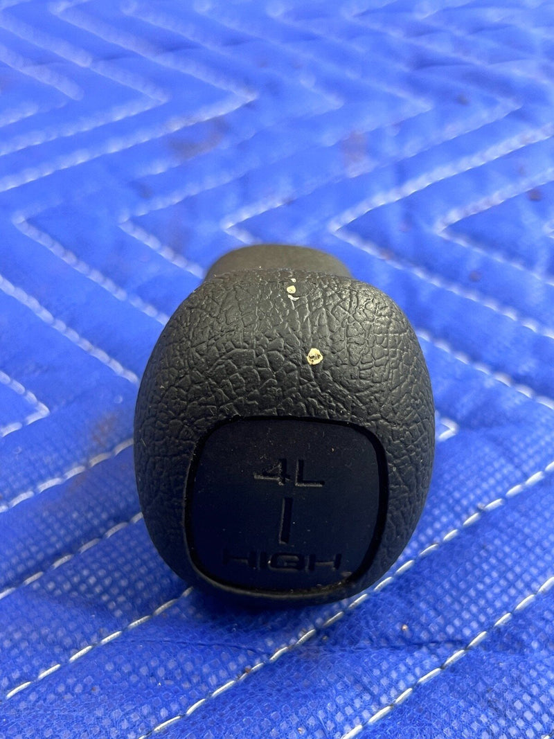 1998-2002 Isuzu Trooper Black Leather Gear Shift Knob Shifter Handle OEM #940EM