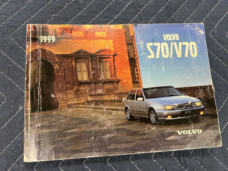 1999 Volvo S70 V70 Owners Operators Manual Booklet Set Pamphlet OEM #3920E