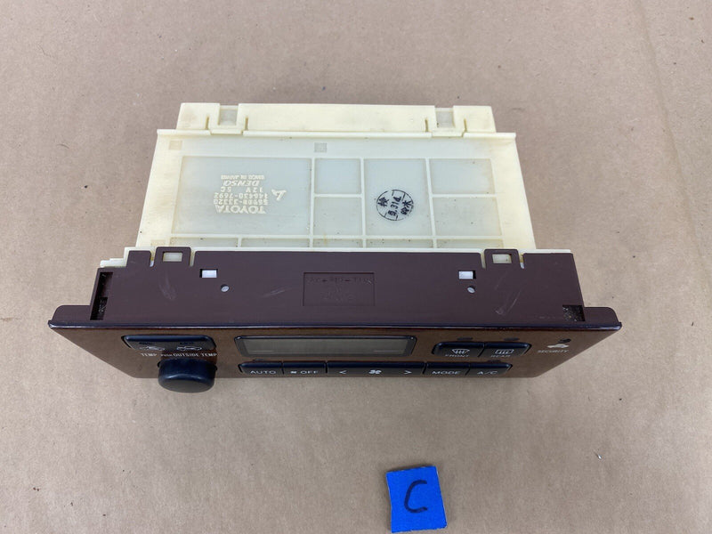 2000-2001 Lexus ES300 Wood Grain Heat AC Climate Control Switches OEM #2370E