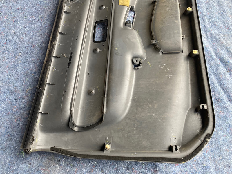 99-01 OEM Right Front Pass Side Door Card Grey Carbon RH ISUZU VEHICROSS #630E